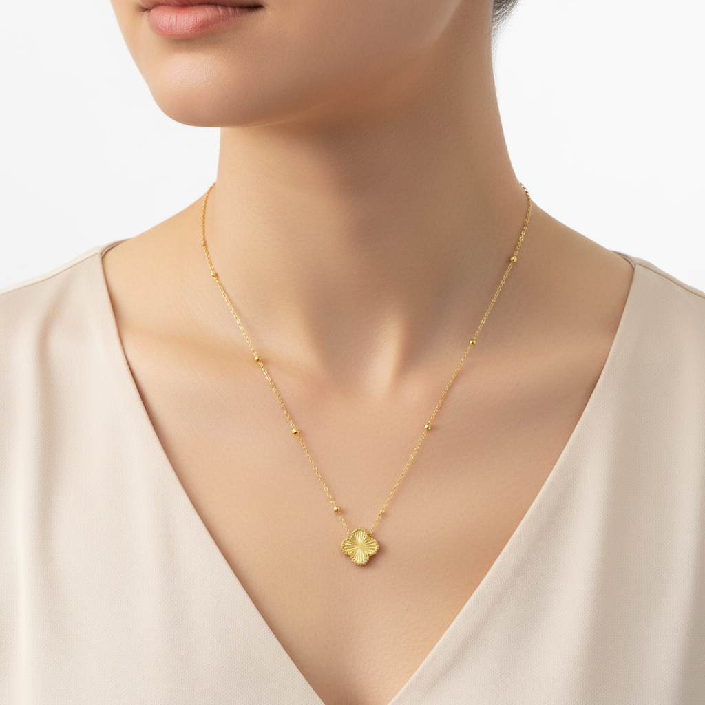 Gold Van Cleef Necklace