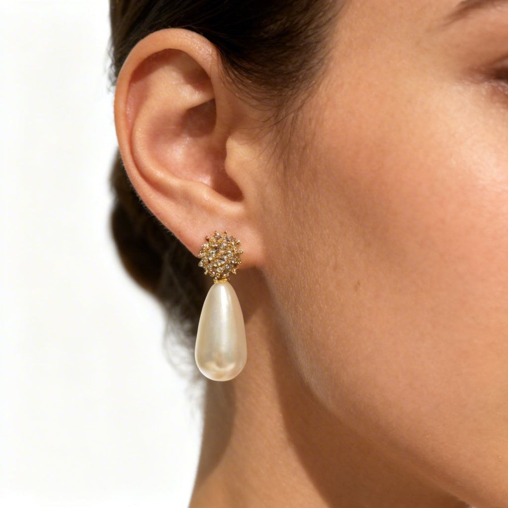 Crystal Drop Earings