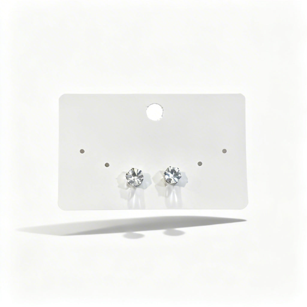 Zircon Silver Stud