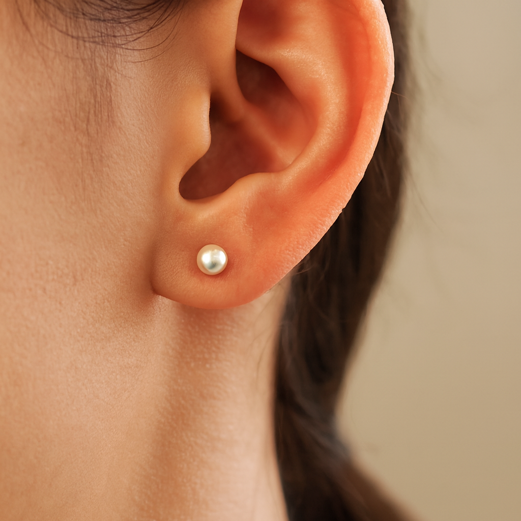 Pearl Stud Earings