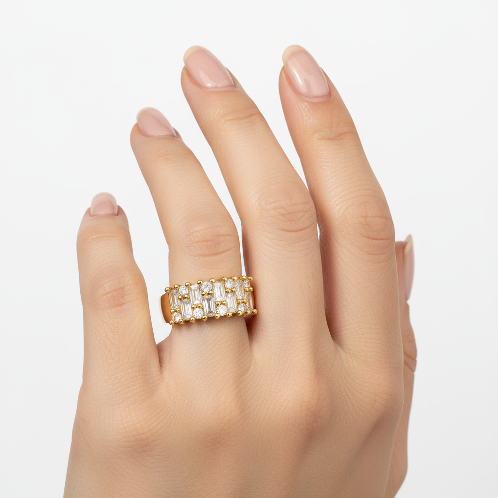 Nova Krystal Ring (Gold)