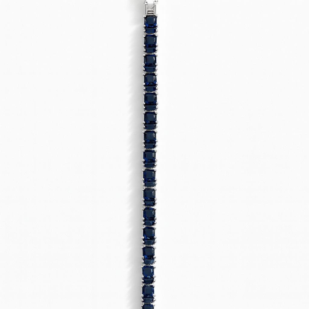 Midnight Sapphire Anklet