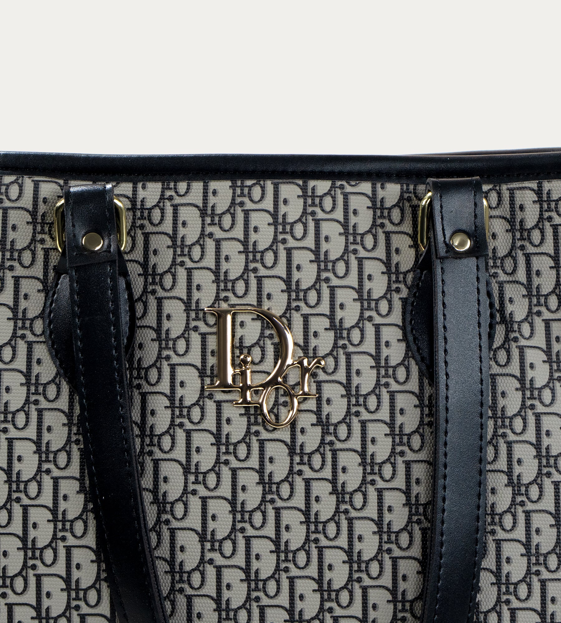 Paris Signature Tote - Black