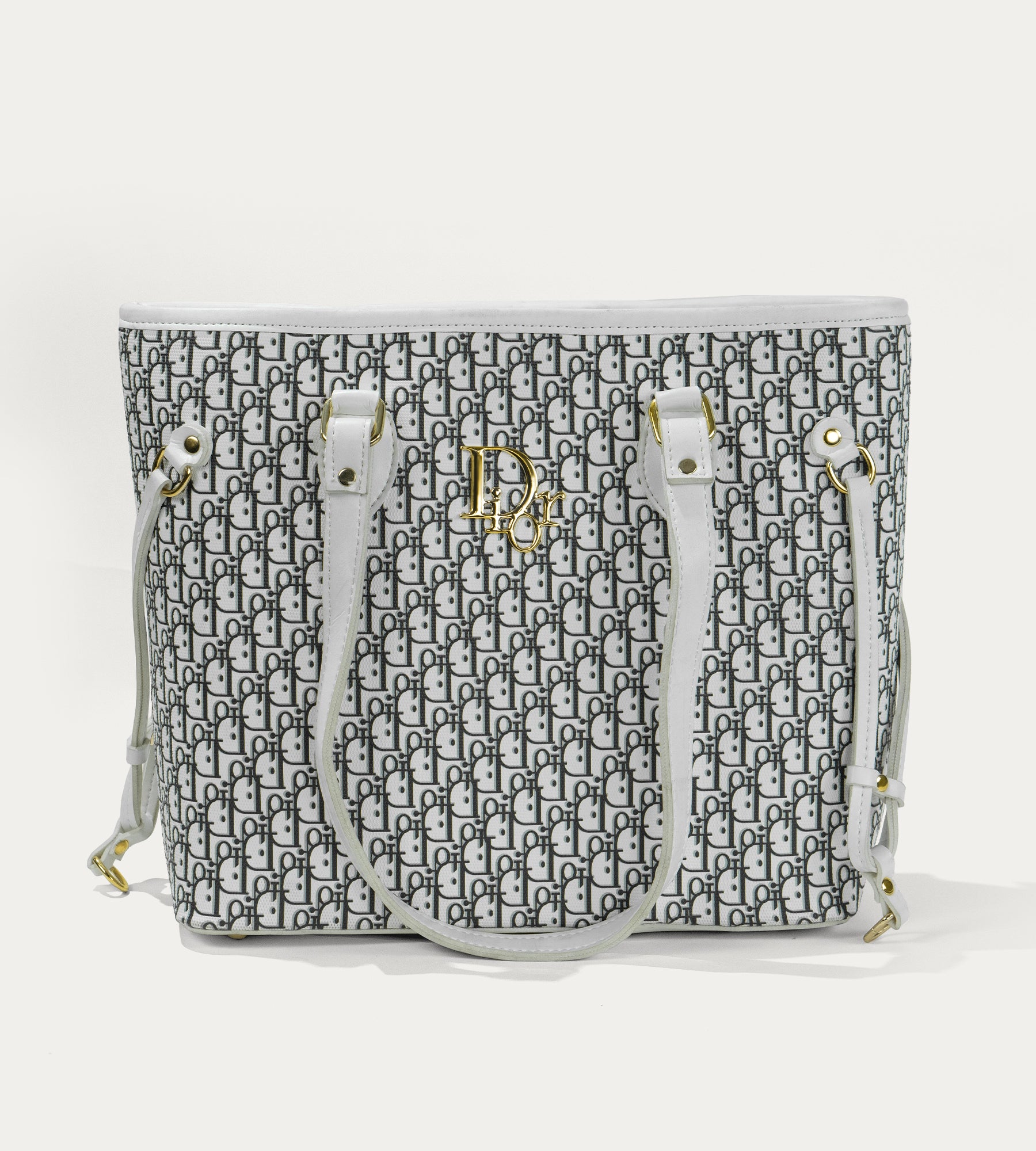 Paris Signature Tote - White