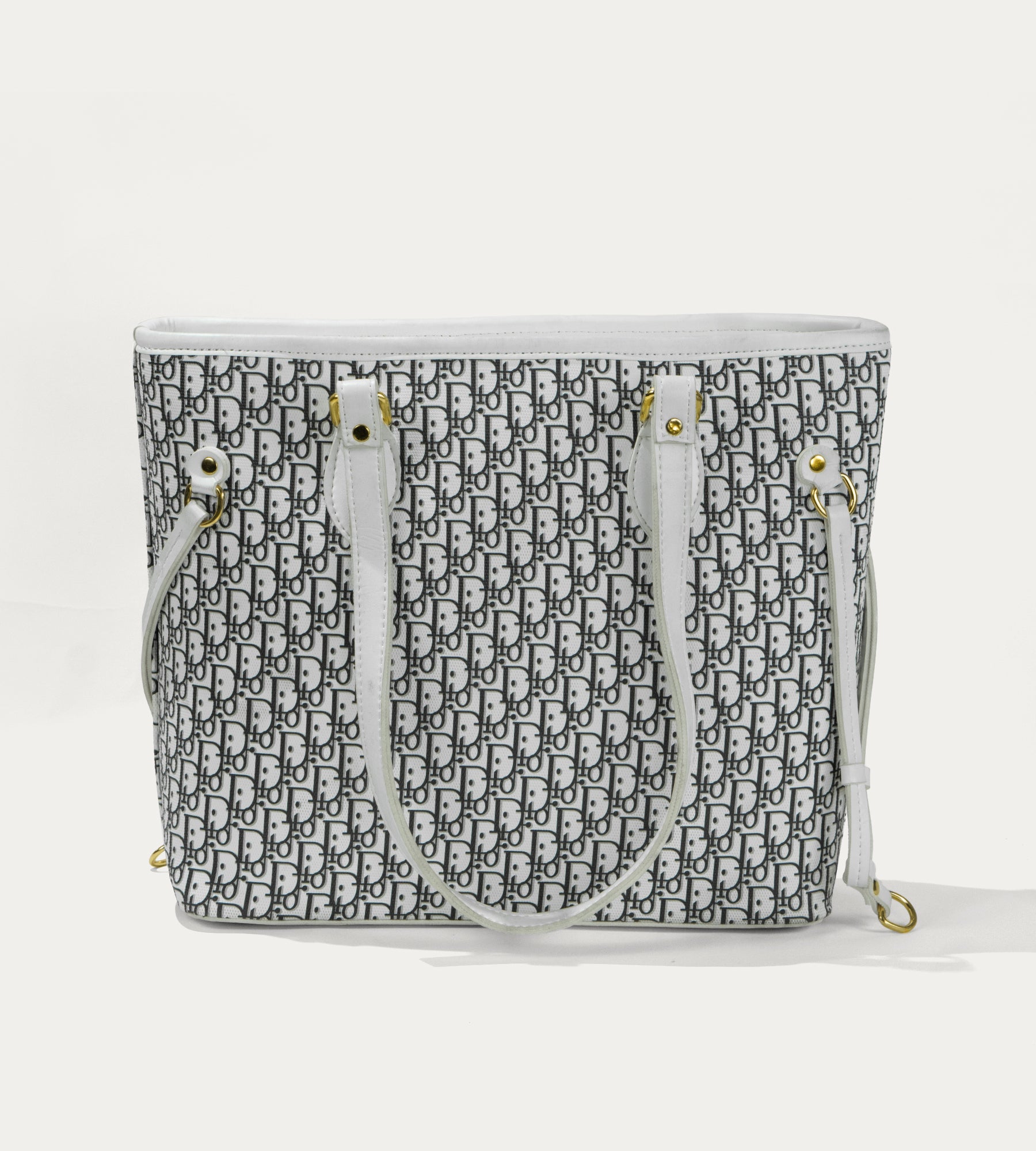 Paris Signature Tote - White