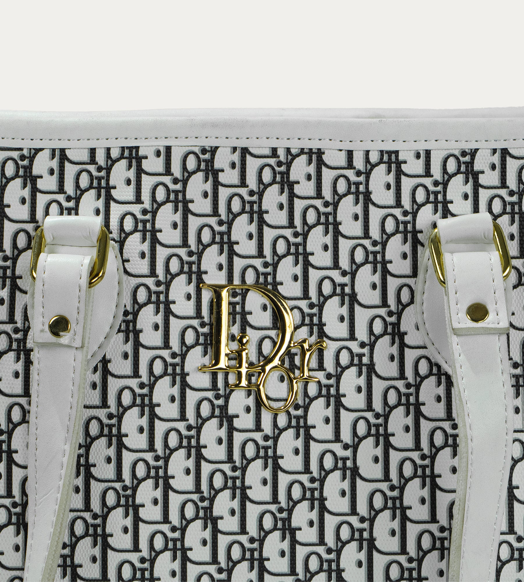 Paris Signature Tote - White
