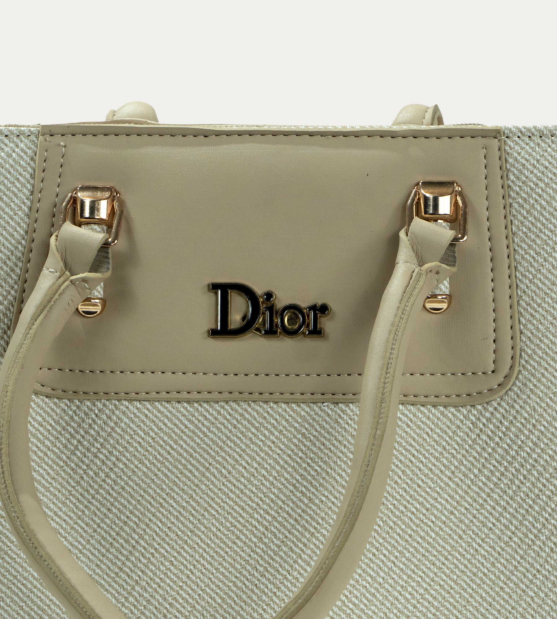 Sand Lux Tote - Beige