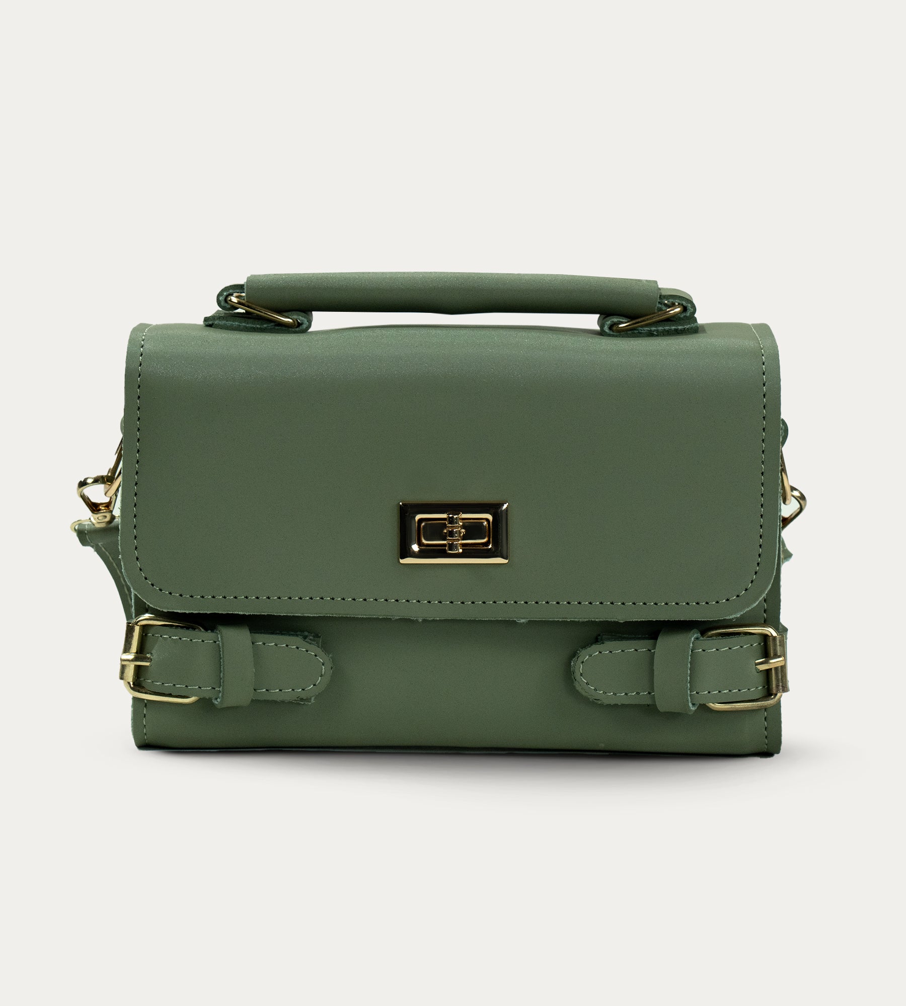 Celinea Mini Satchel - Green