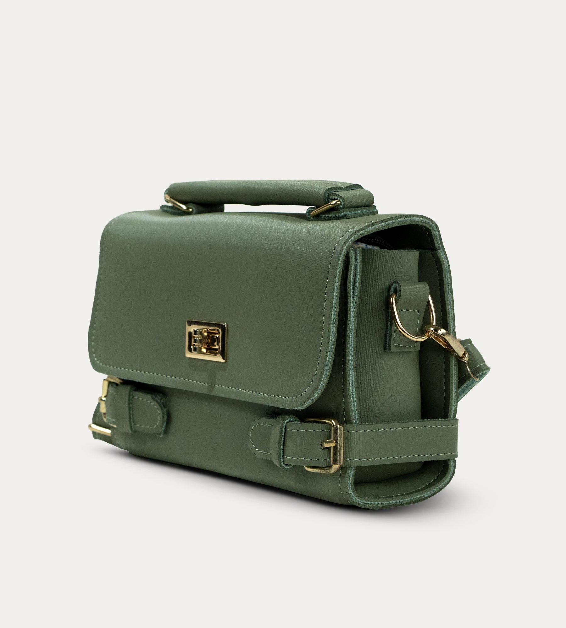 Celinea Mini Satchel - Green