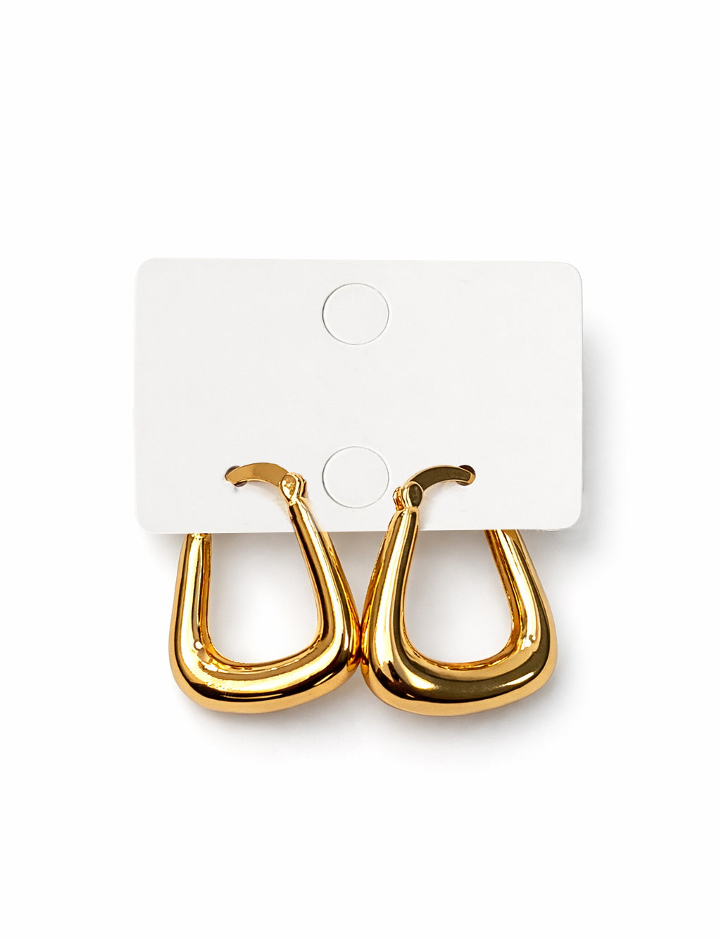 Oval Gold Hoops