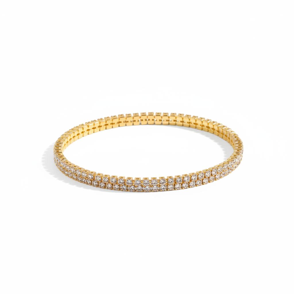Crystal Tennis Anklet