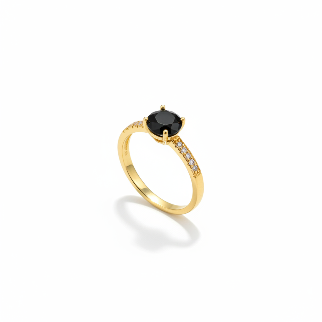 Midnight Crystal Ring
