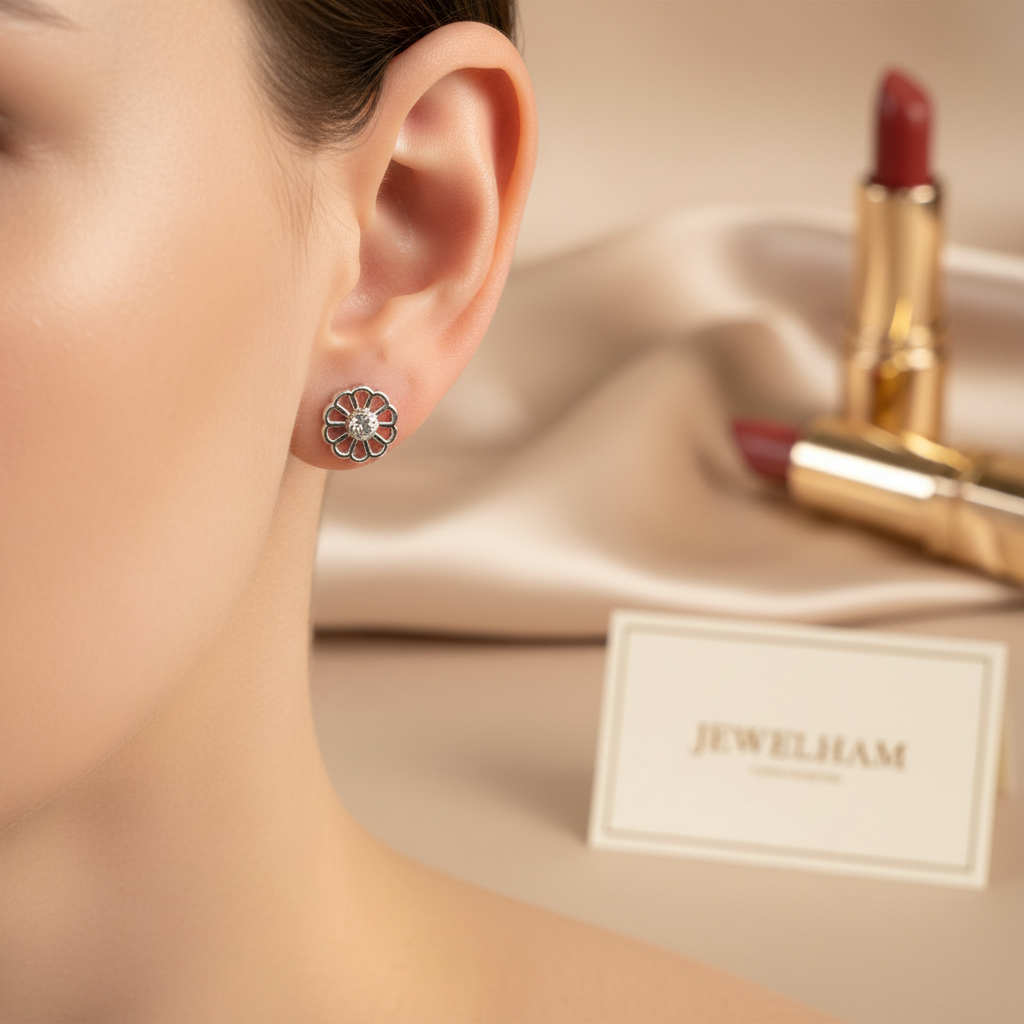 Daisy Petal Stud Earrings