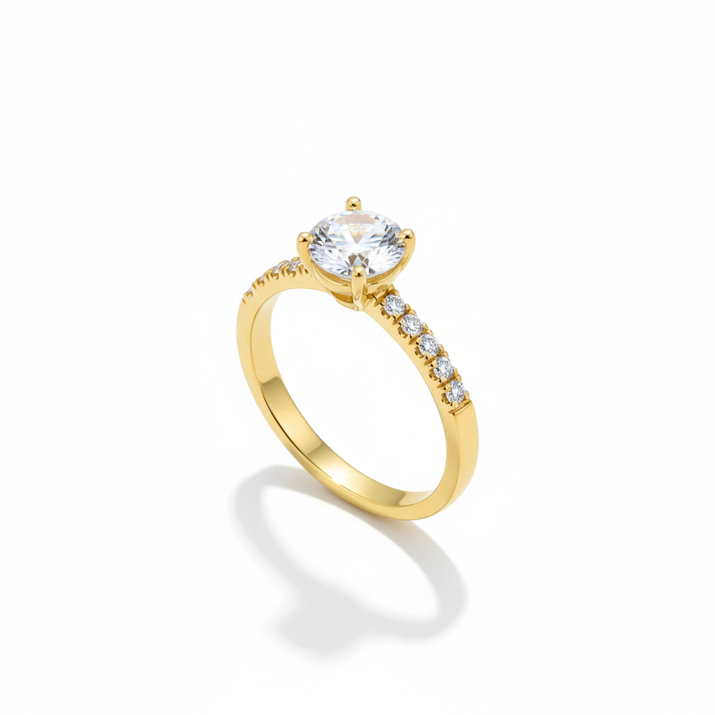 Classic Sapphire Ring - Gold