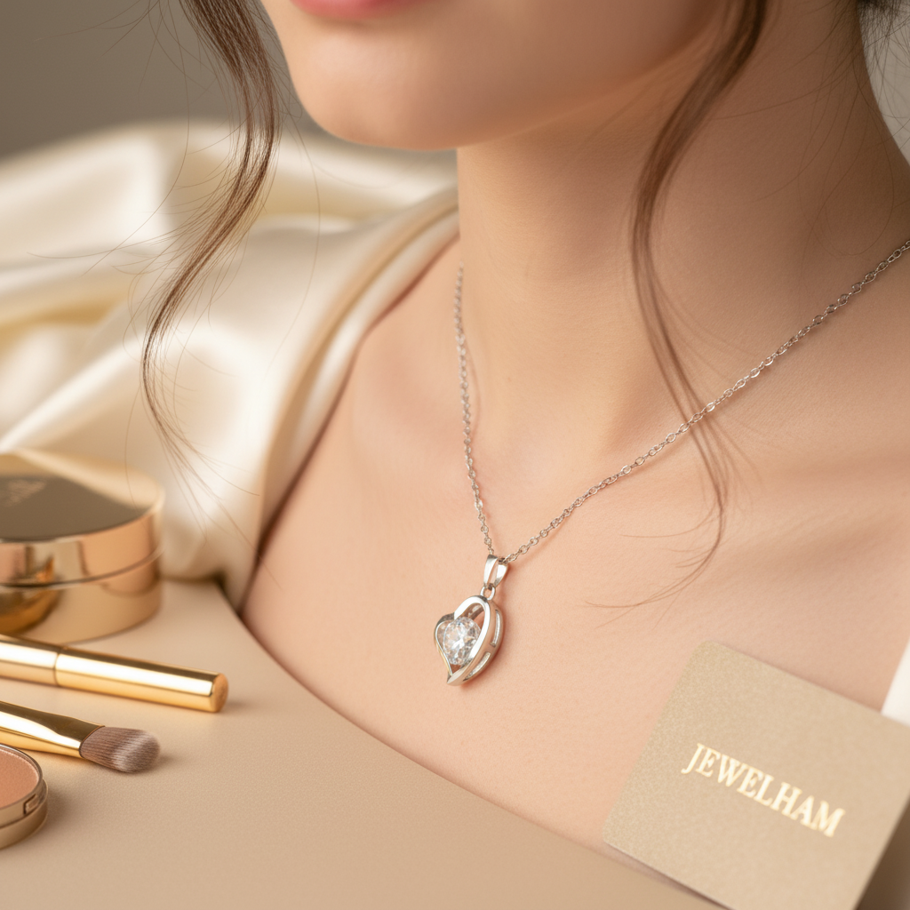 Heart Crystal Pendant