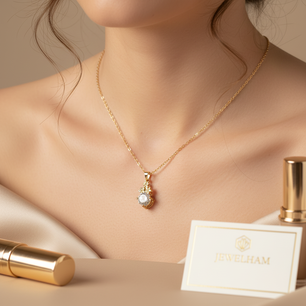 Blossom Crystal Pendant