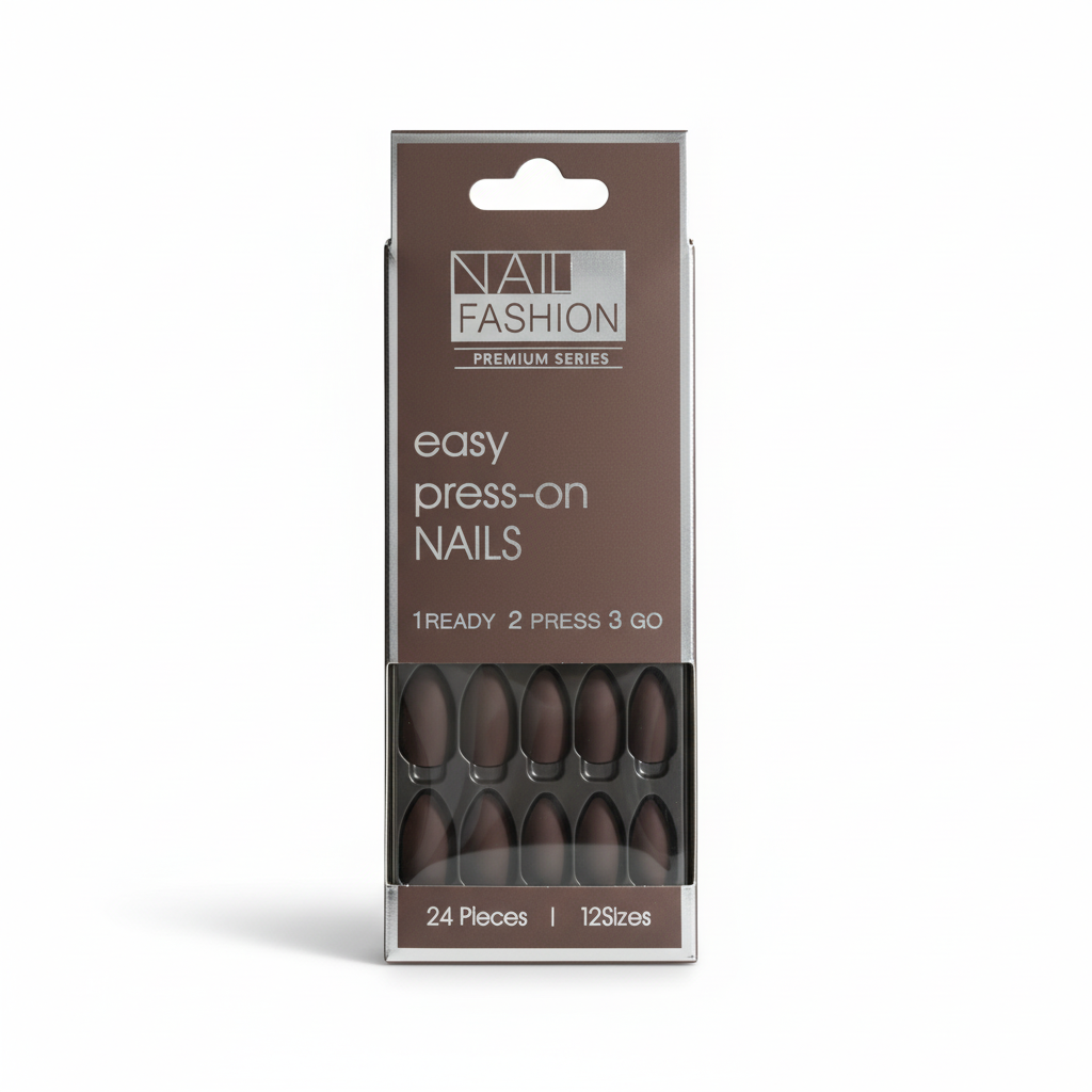 Matte Cocoa Press-On Nails