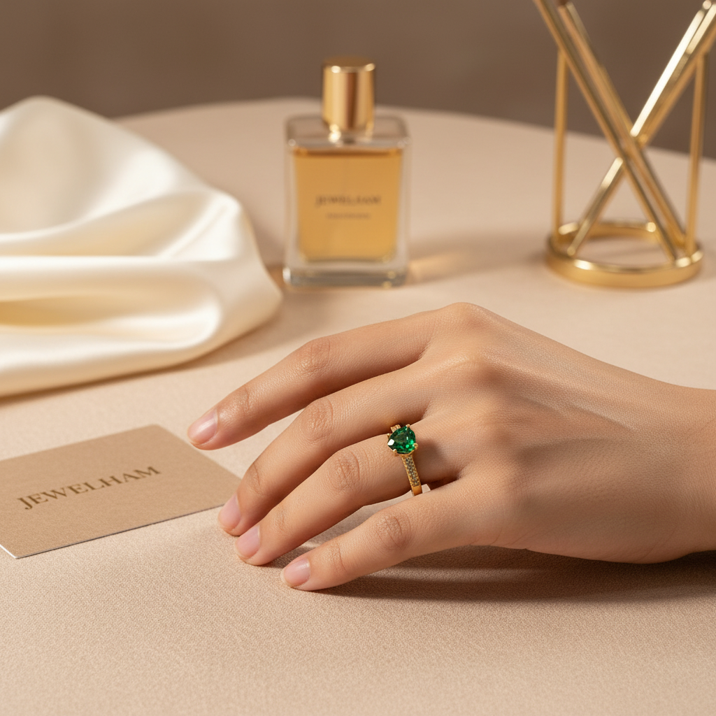 Grace Sapphire Ring - Gold
