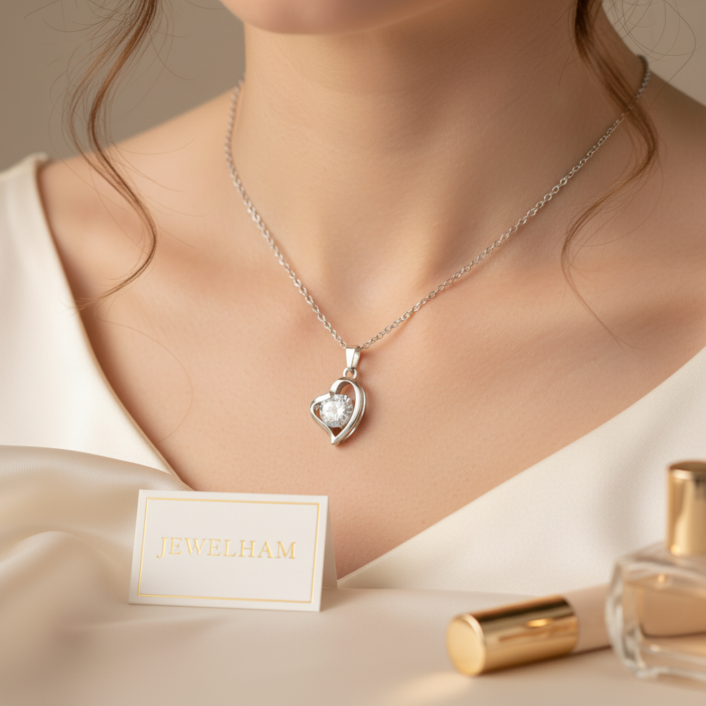 Heart Crystal Pendant