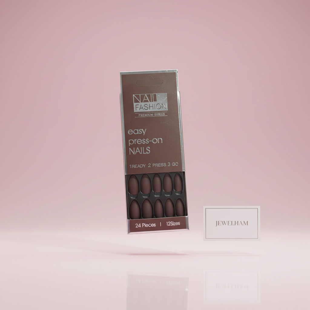 Matte Mocha Press-On Nails