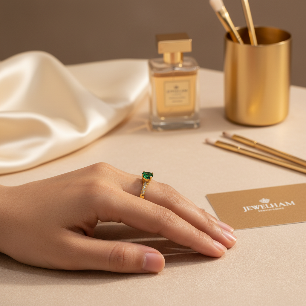 Grace Sapphire Ring - Gold