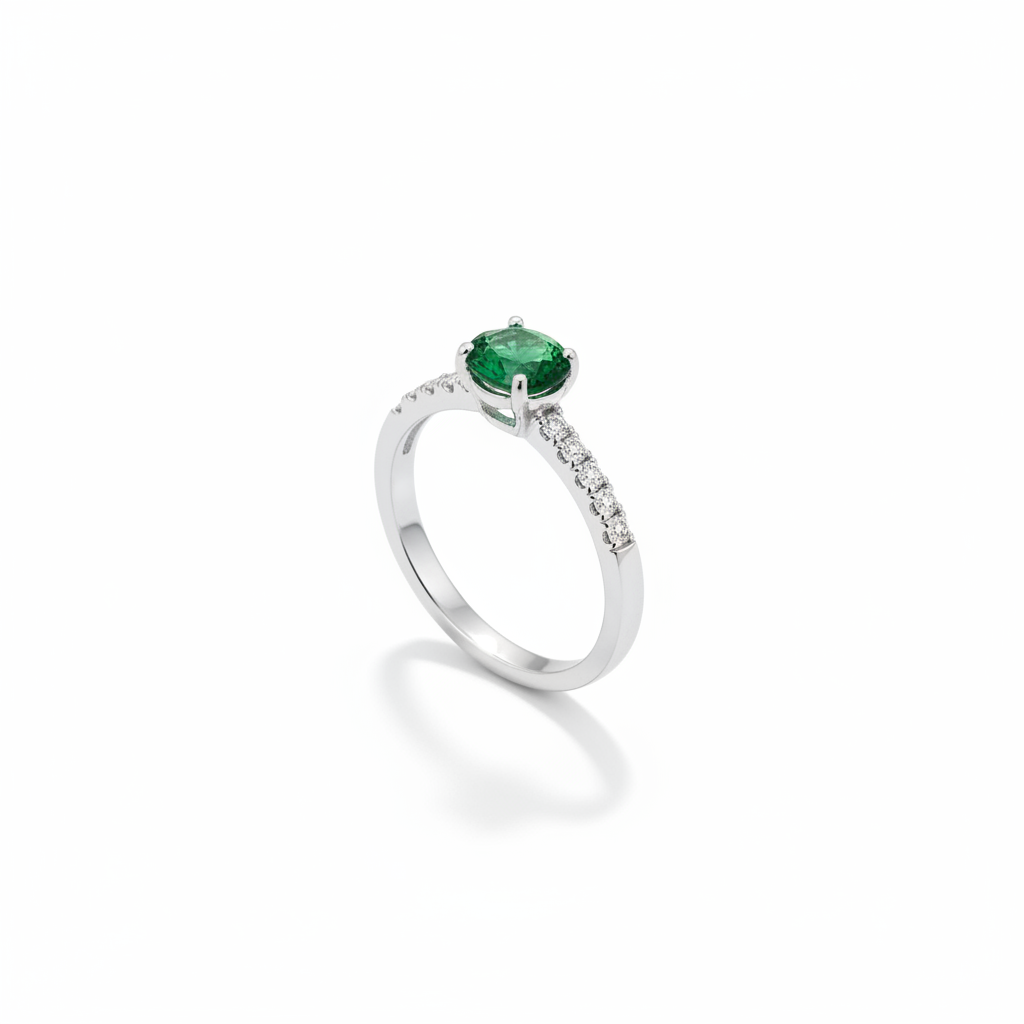 Grace Sapphire Ring - Silver