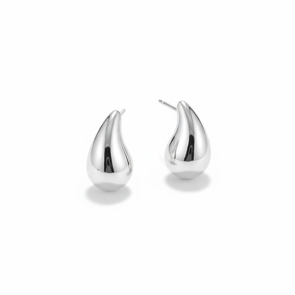 Mini Teardrop Stud Earrings