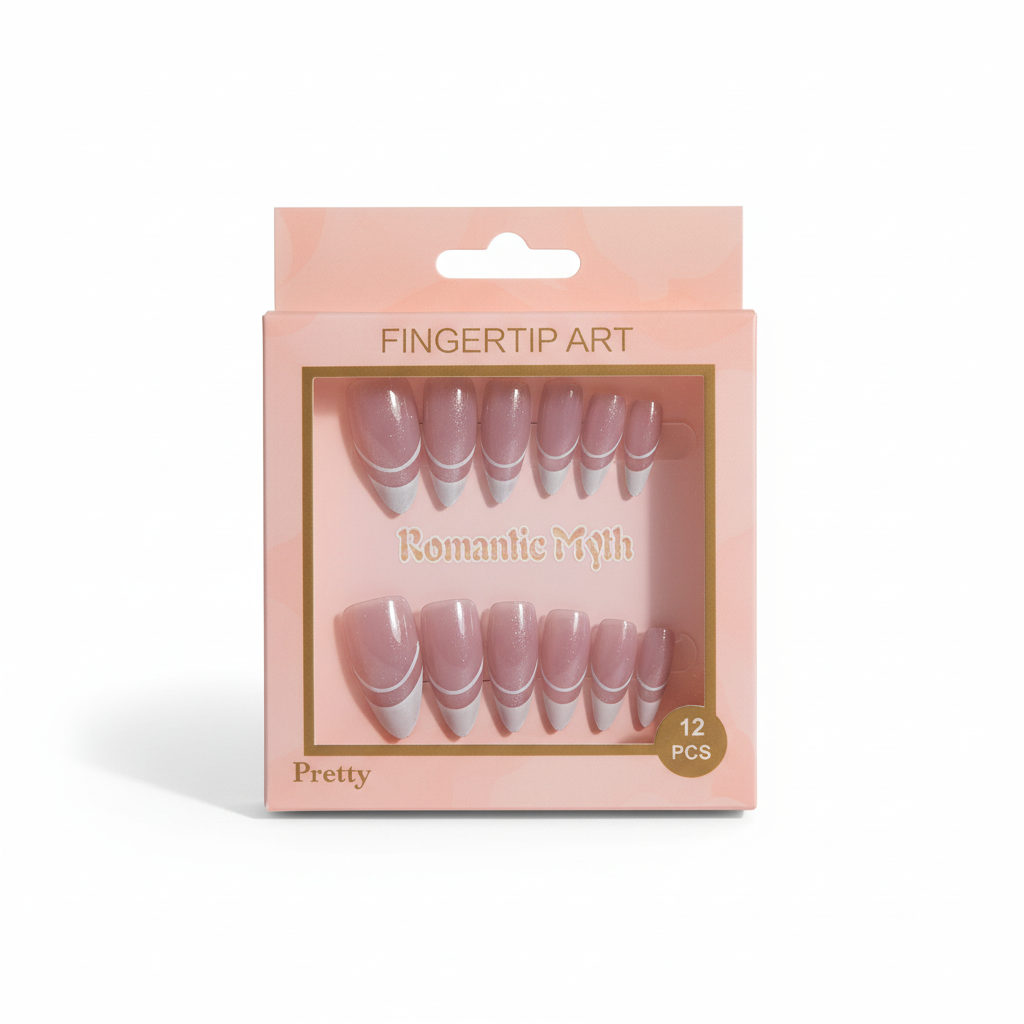 Soft Pink Press-On Nails