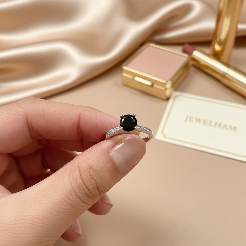 Midnight Crystal Ring