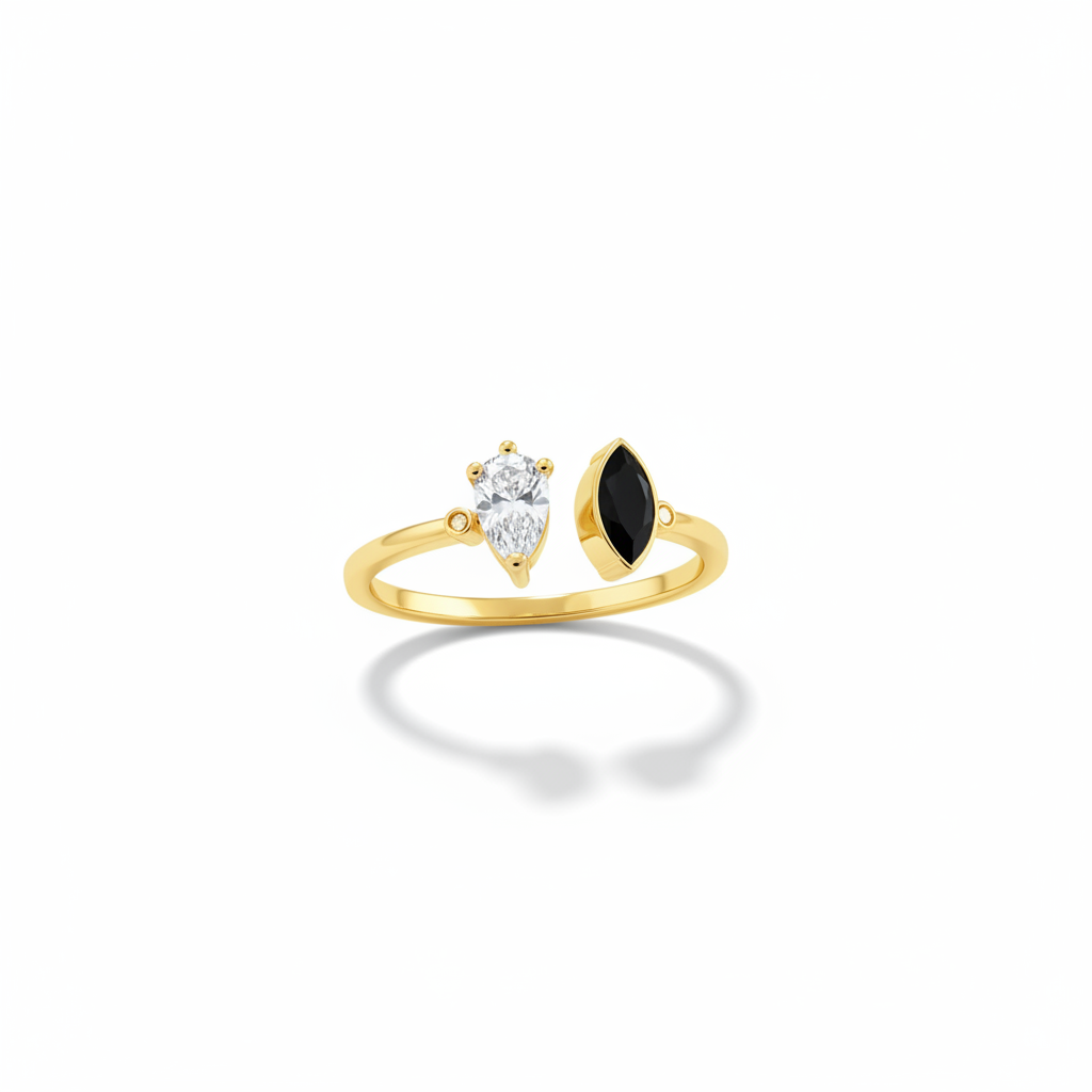 Onyx Spark Ring - Eye