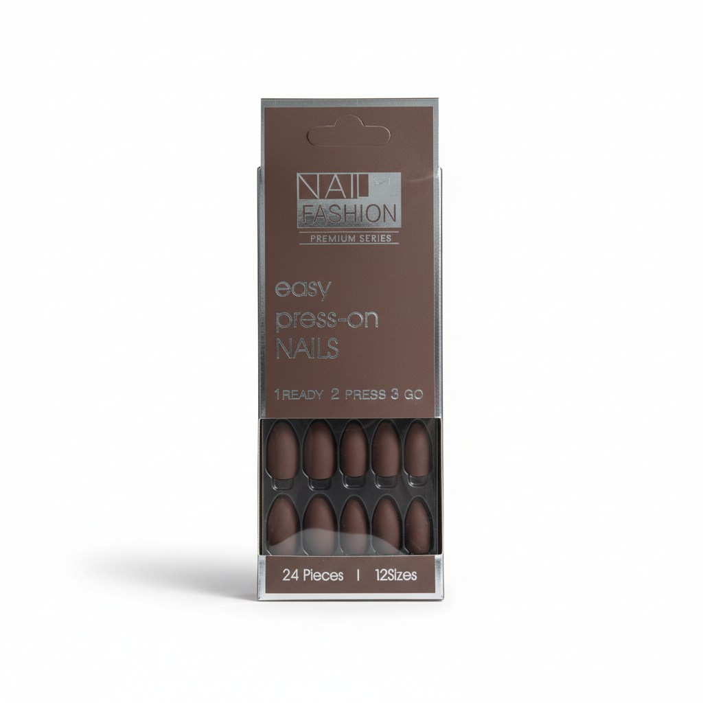 Matte Mocha Press-On Nails