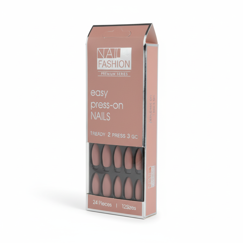 Matte Nude Press-On Nails