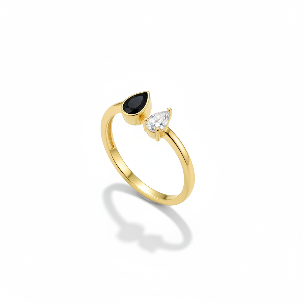 Onyx Spark Ring - Drop
