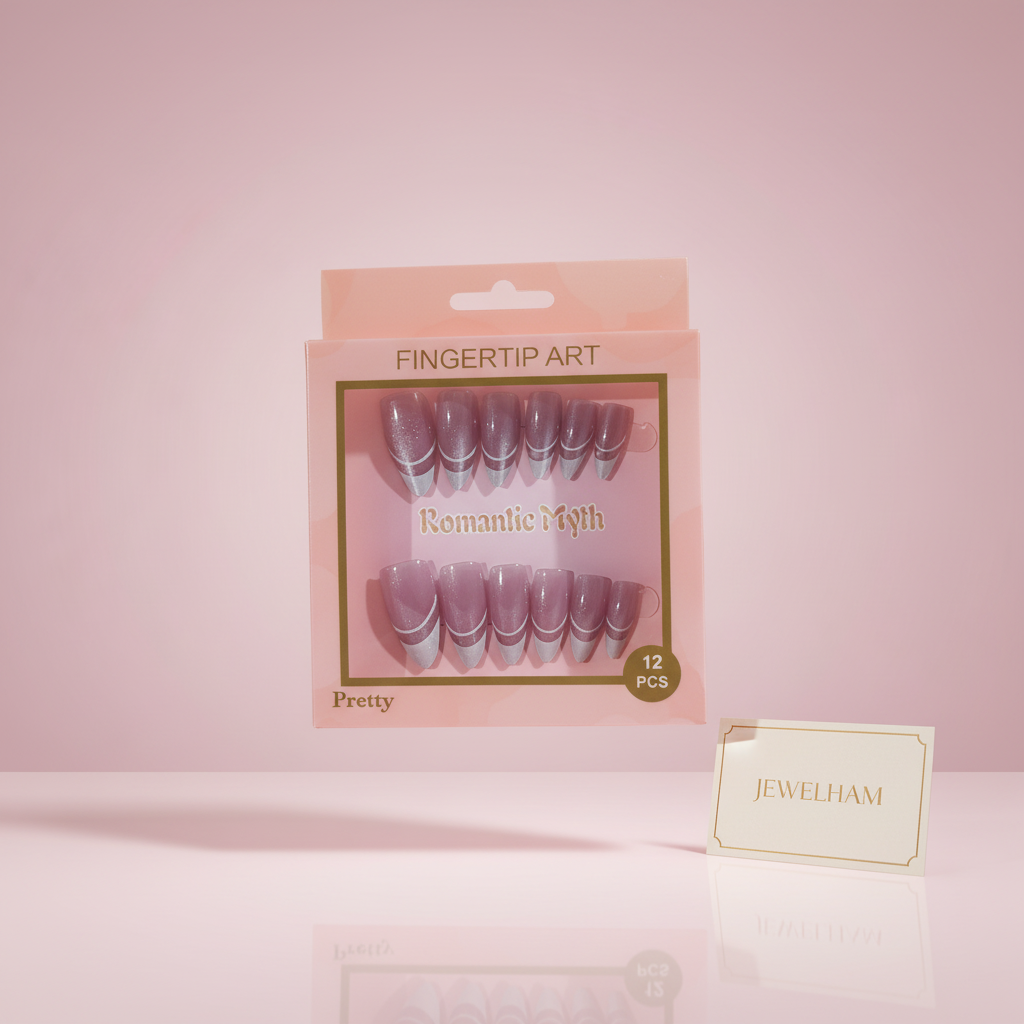 Soft Pink Press-On Nails