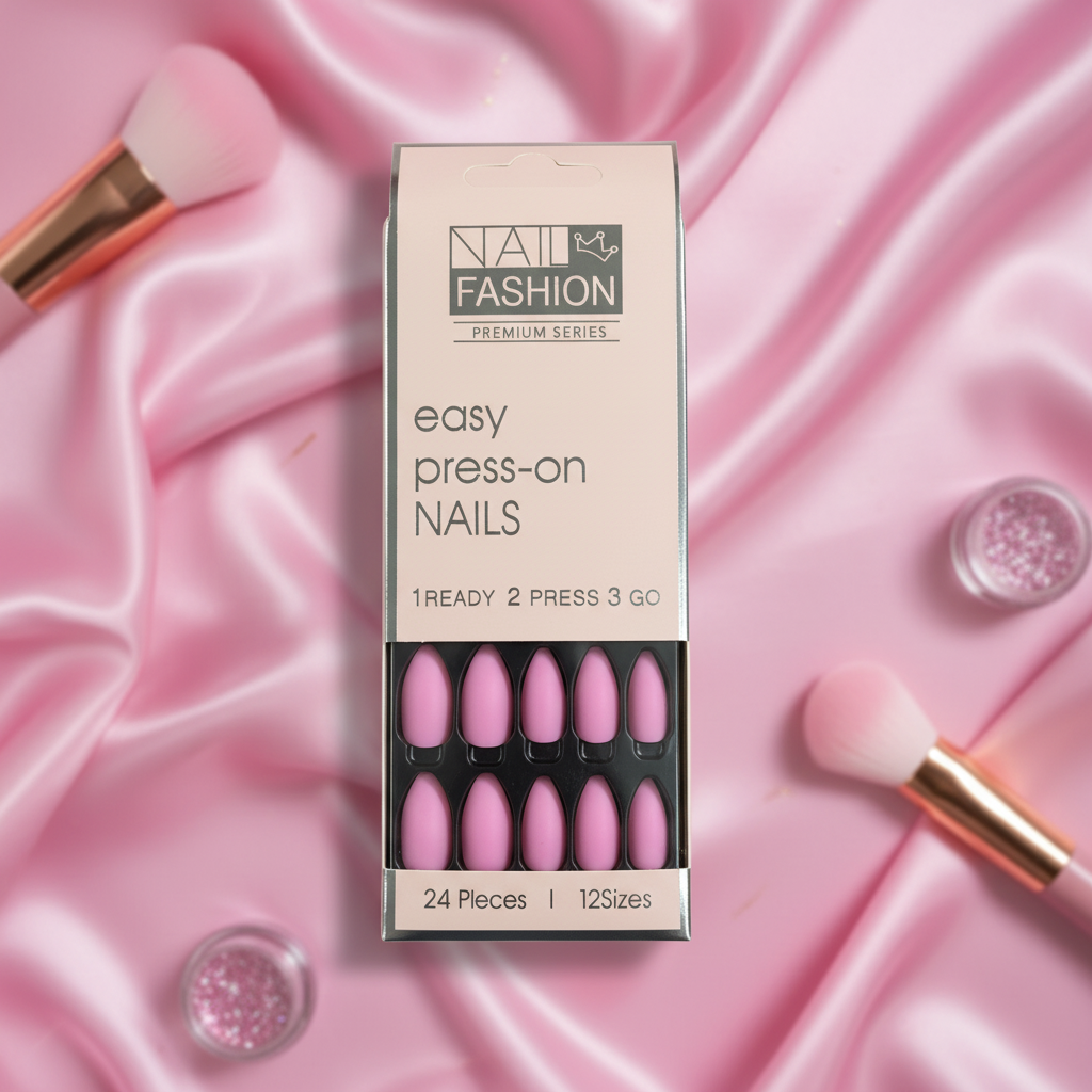 Barbie Pink Press-On Nails