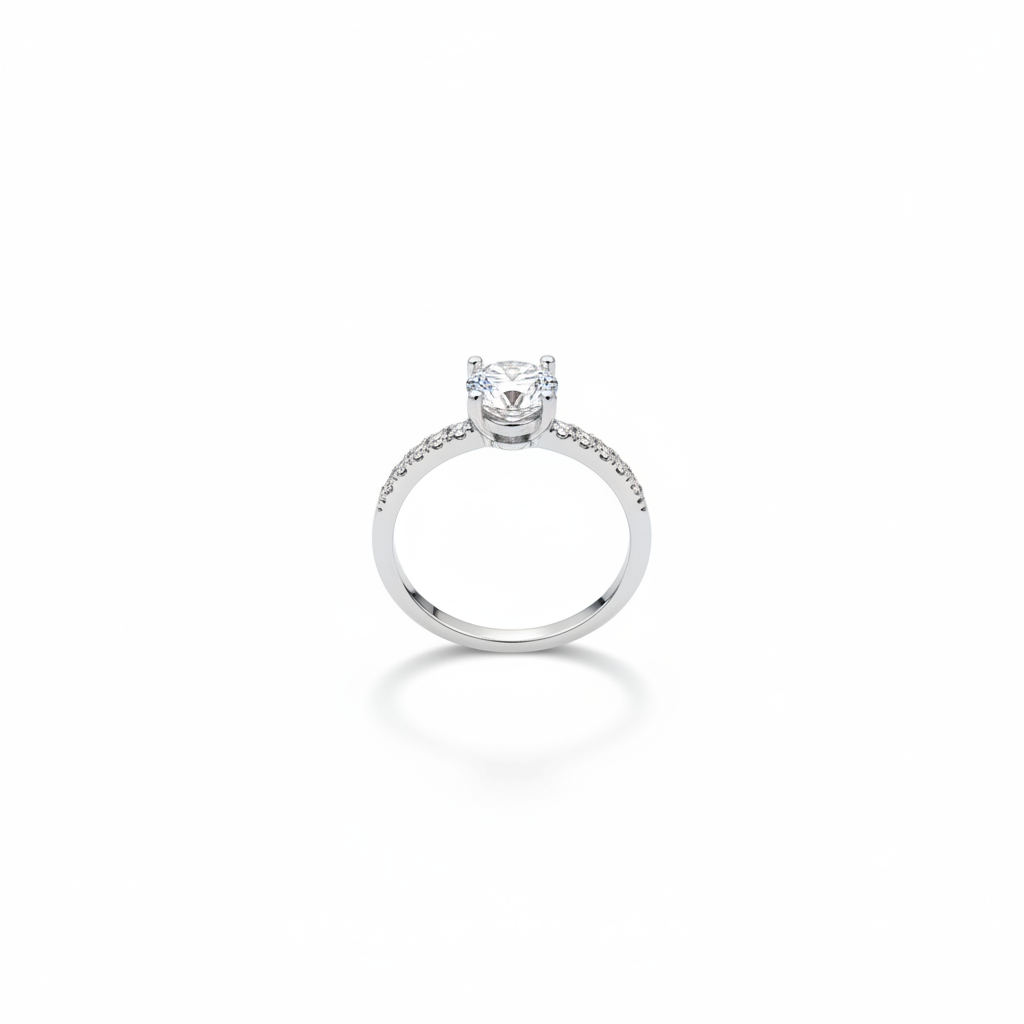 Classic Sapphire  Ring - Silver