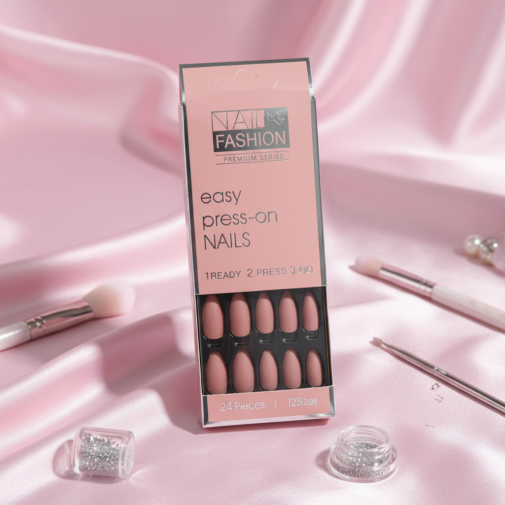 Matte Nude Press-On Nails