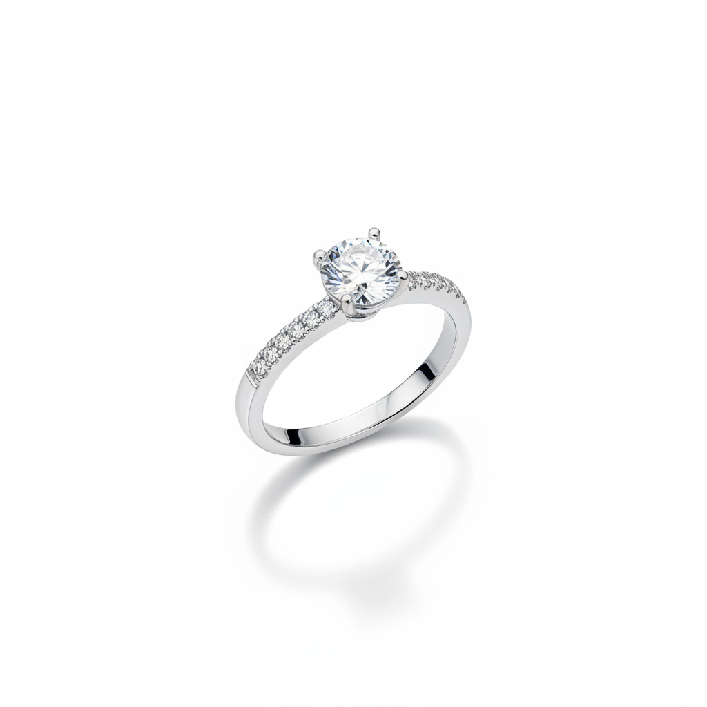 Classic Sapphire  Ring - Silver
