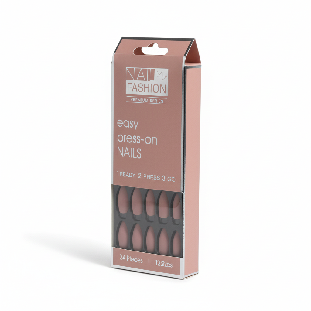 Matte Nude Press-On Nails