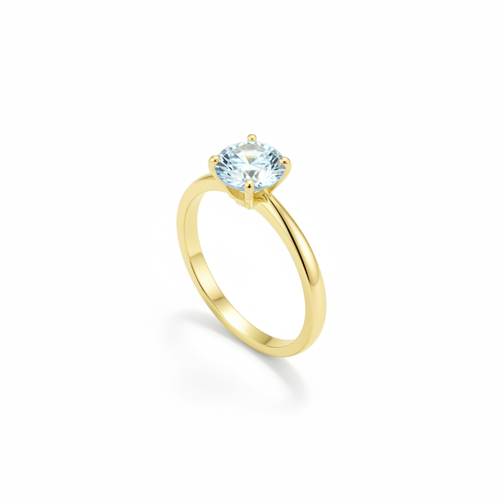 Classic Crystal Ring
