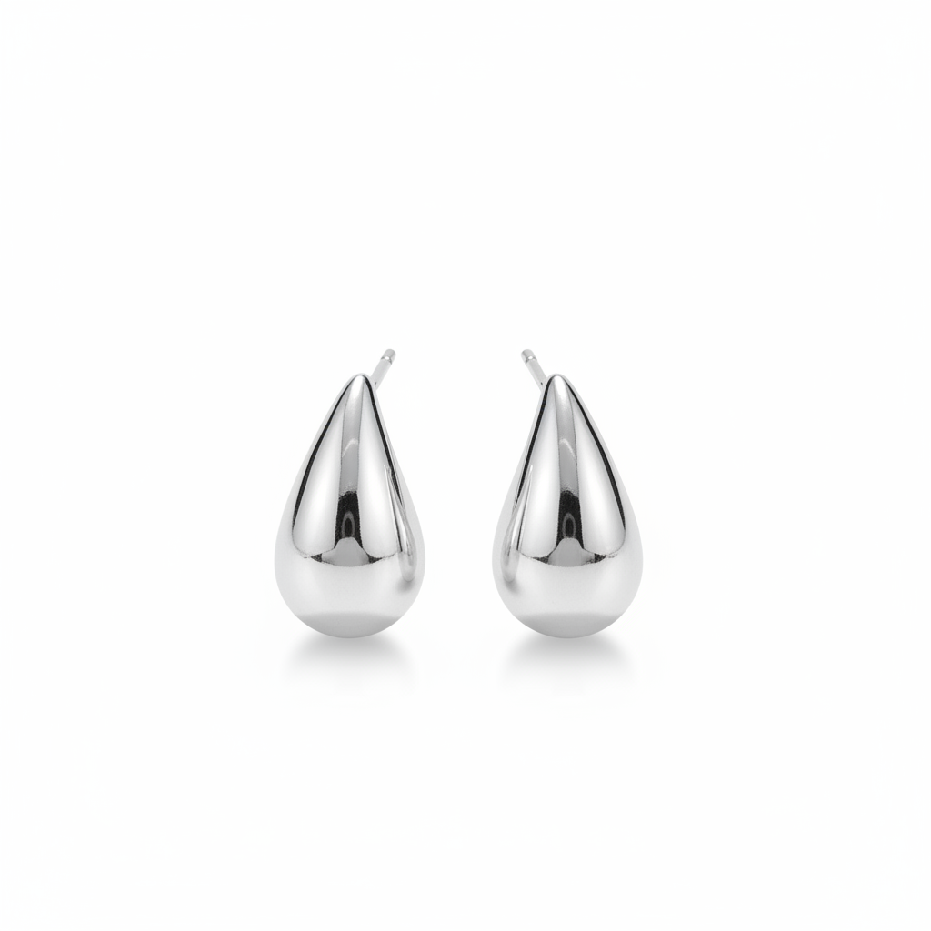 Mini Teardrop Stud Earrings