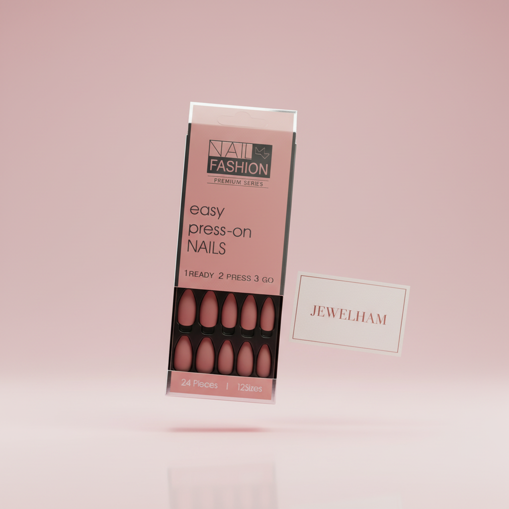 Matte Nude Press-On Nails