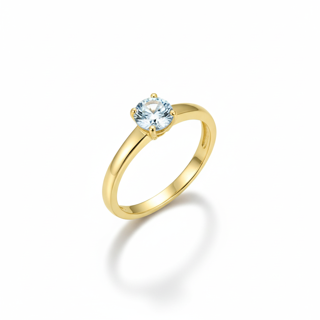 Classic Crystal Ring