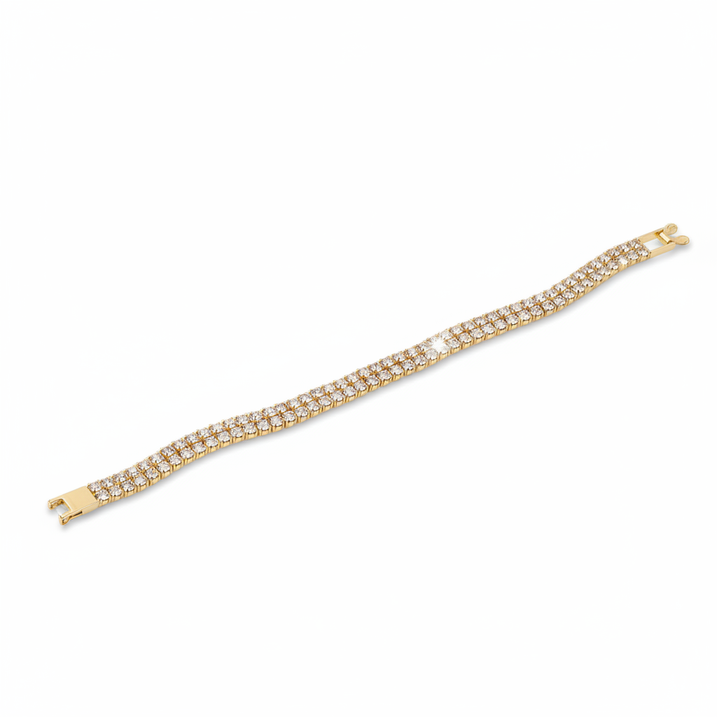 Crystal Tennis Anklet