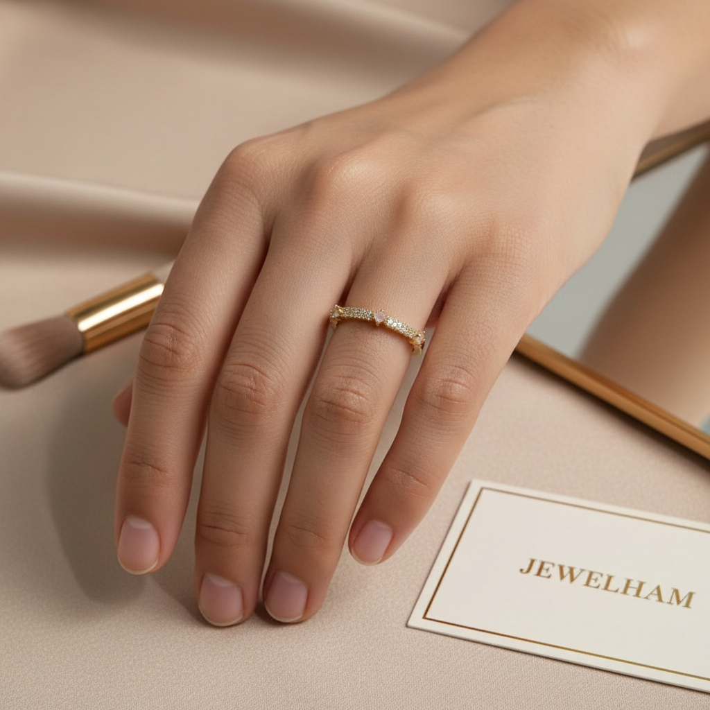 Classic Dot Ring - Gold