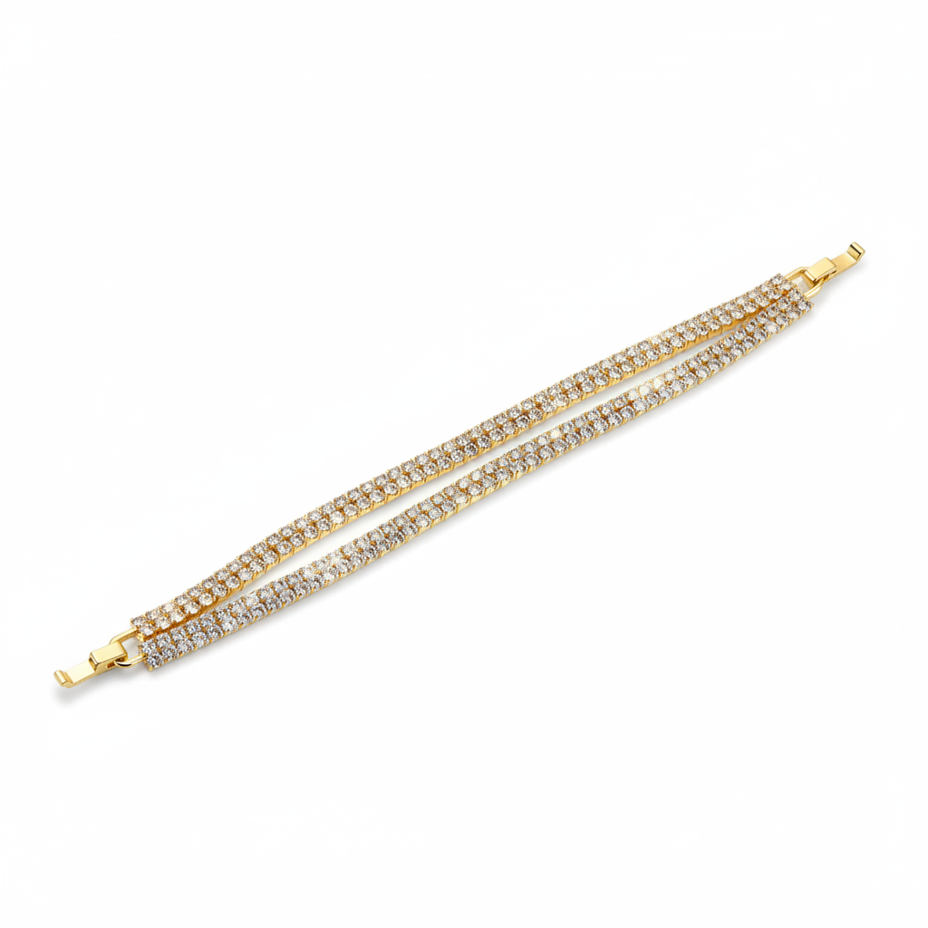 Crystal Tennis Anklet