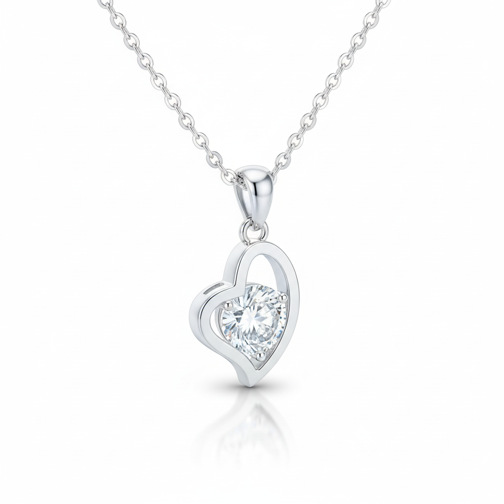 Heart Crystal Pendant