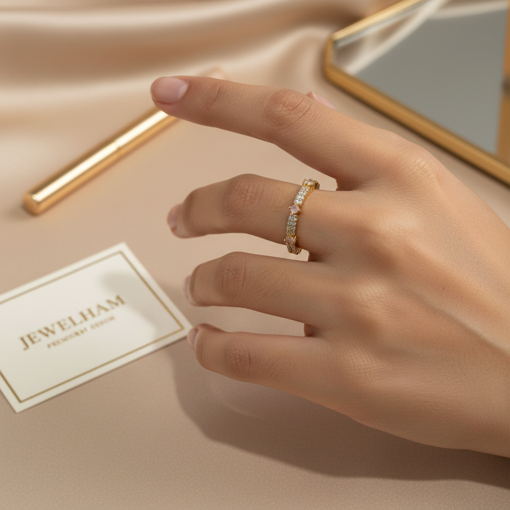 Classic Dot Ring - Gold