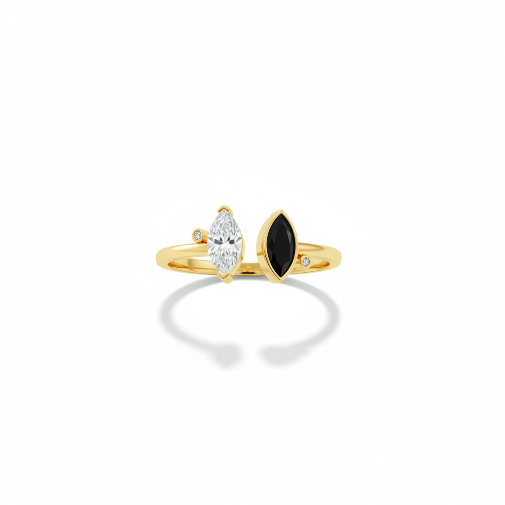 Onyx Spark Ring - Eye