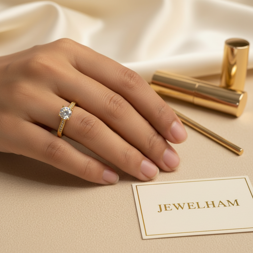 Classic Sapphire Ring - Gold